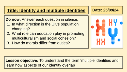 Identity and multiple identities