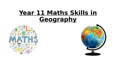 Geography Maths Skills Questions