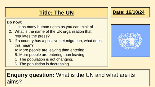 The UN
