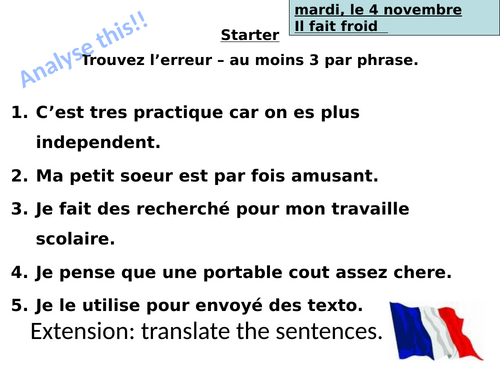 Common mistakes starter