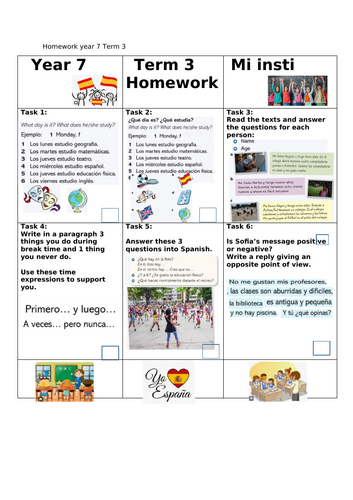 Homework sheet Viva 1 Module 3