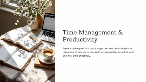 Assembly/Presentation - Time Management and Productivity