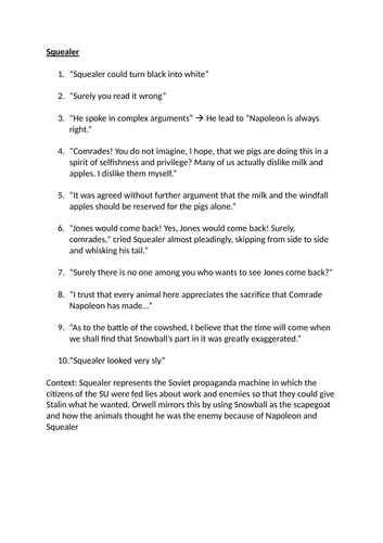 AF Quote Sheet