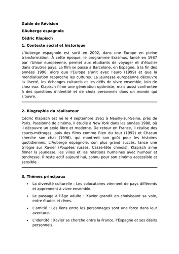 L’Auberge espagnole - Cédric Klapisch - Essential Guide