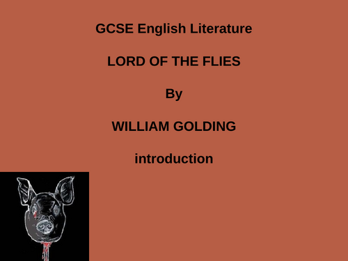 Lord of the Flies Teaching Resource