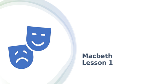 Macbeth, English Literature AQA