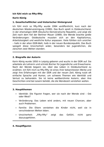 Ich fühl mich so fifty-fifty - Karin König - Essential Guide