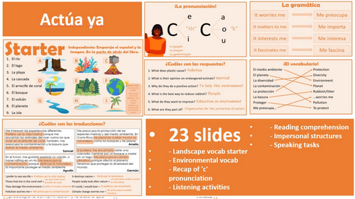 2026 Spanish AQA Module 7 BUNDLE