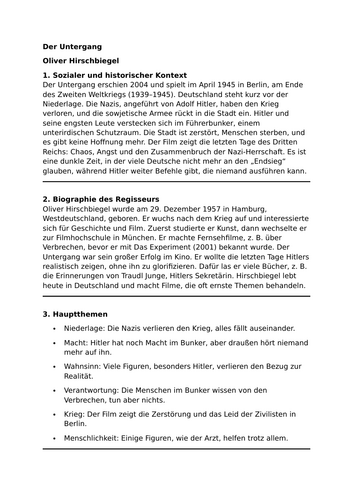 Der Untergang - Essential Guide