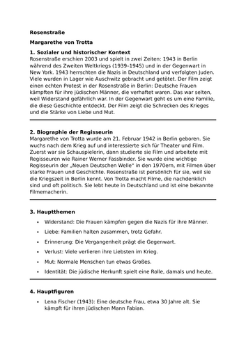 Rosenstraße - Essential Guide