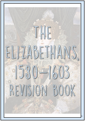 OCR B The Elizabethans Revision Workbook