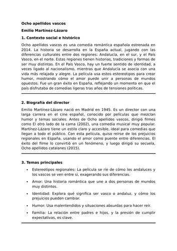 Ocho apellidos vascos - Emilio Martínez-Lázaro - Essential Guide