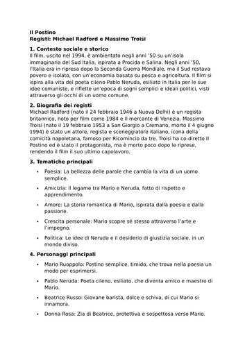 Il Postino - Essential Guide