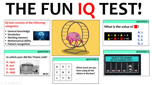 The Fun IQ Test!