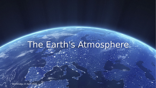 The Earth's Atmosphere (Edexcel GCSE Astronomy)