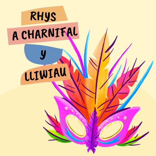Rhys a Charnifal y Lliwiau - Stori digidol