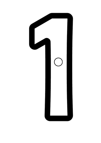 Numbers 1 to 10