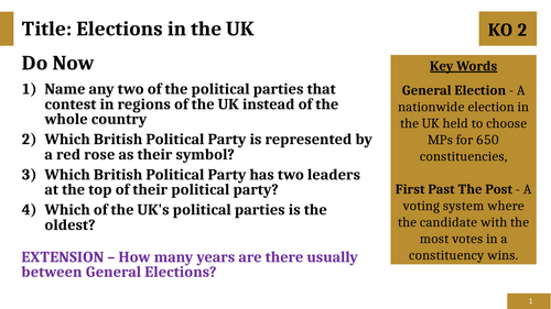 Elections in the UK