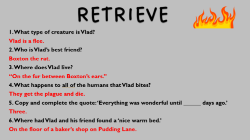 Vlad and the Great Fire of London - The Story Beginning!
