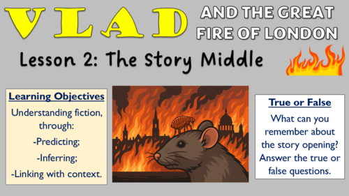 Vlad and the Great Fire of London - The Story Middle!