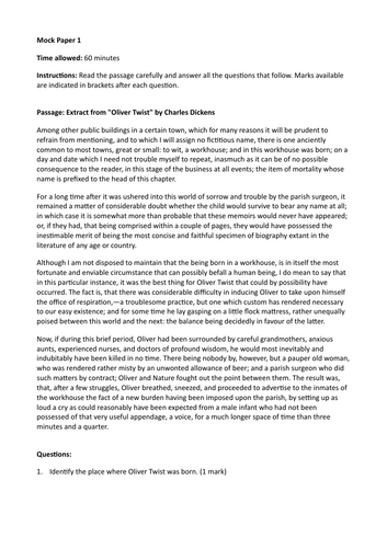 11 Plus Comprehension Paper