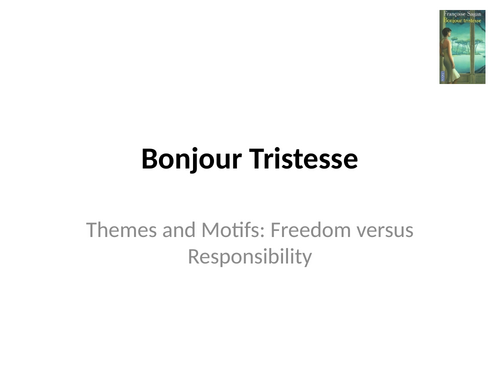Bonjour Tristesse -  Françoise Sagan - Themes - Freedom versus Responsibility