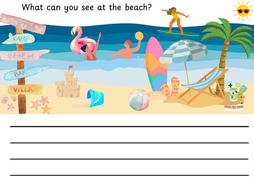 Writing scenes for EYFS