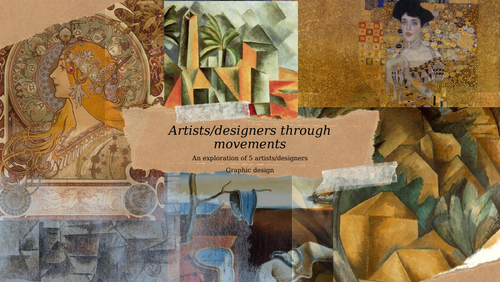 Artists/designers in Art movements Powerpoint