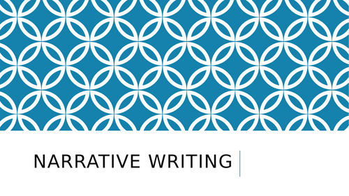 Narrative writing