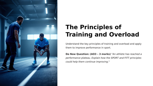 GCSE PE - Principles of Training