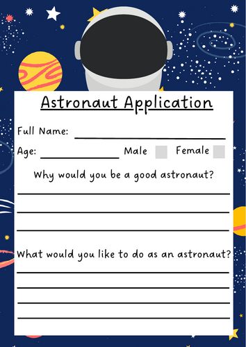 Astronaut Application