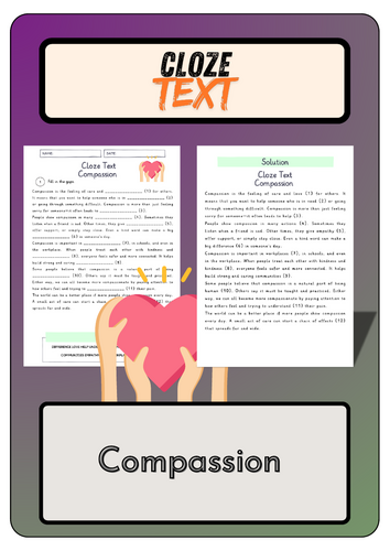 Cloze text - Compassion + Solutions