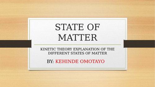 States of matter