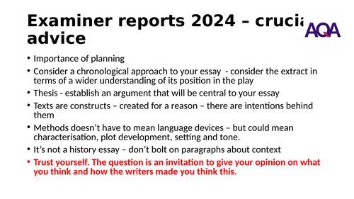 Macbeth thesis revision GCSE Literature AQA