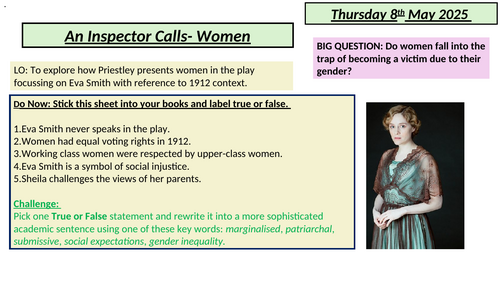 An Inspector Calls- Eva Smith