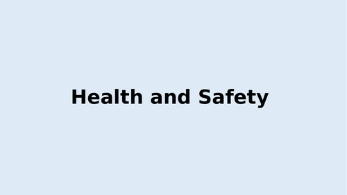GCSE Legislation Theory