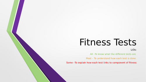 Fitness Testing