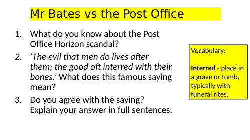Non Fiction - Post Office Horizon Scandal