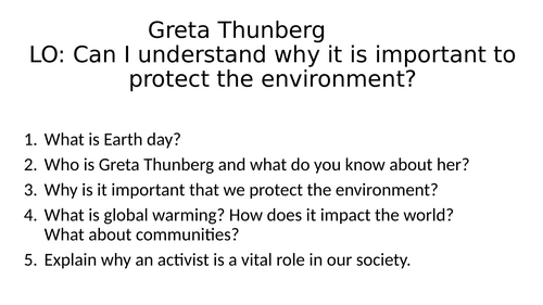 Non Fiction - Greta Thunberg