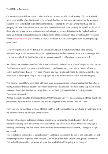 Non Fiction - Marcus Rashford FSM