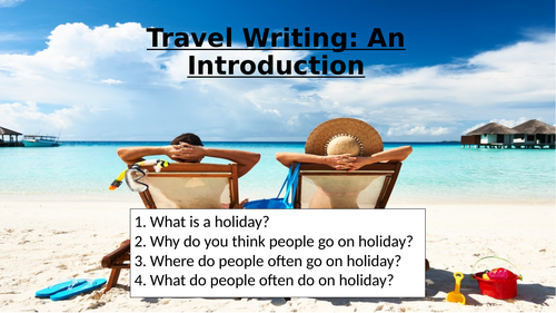 Introduction to Travel Writing