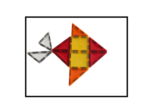 Magnetic tiles cards