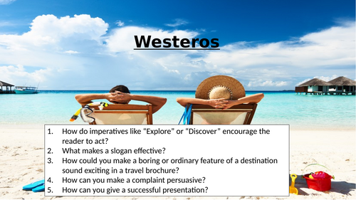 Travel Writing - Westeros