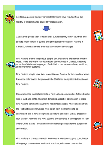 KS5 Globalisation 3.8c: First Nations in Canada