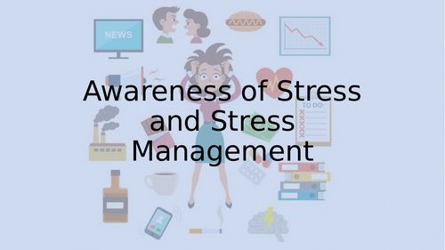 City and Guilds Awareness of Stress and Stress Management Level 1