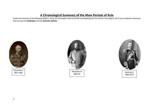 OCR AQA A Level  History - Revision  Workbooks x5 - Russia & its Rulers