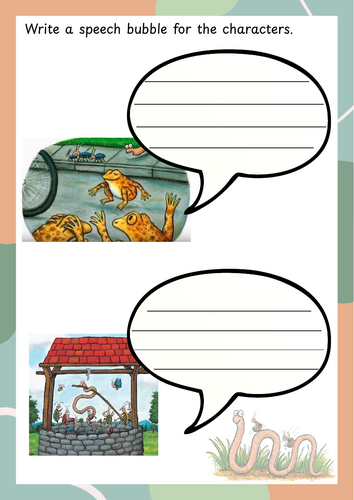 Superworm Speech Bubbles
