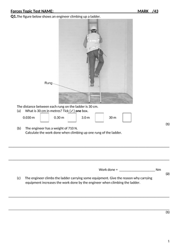 Physics Scheme of Assessment Combined AQA