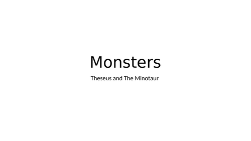 Theseus and the Minotaur