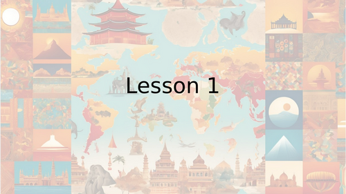 Poetry from around the world SOW